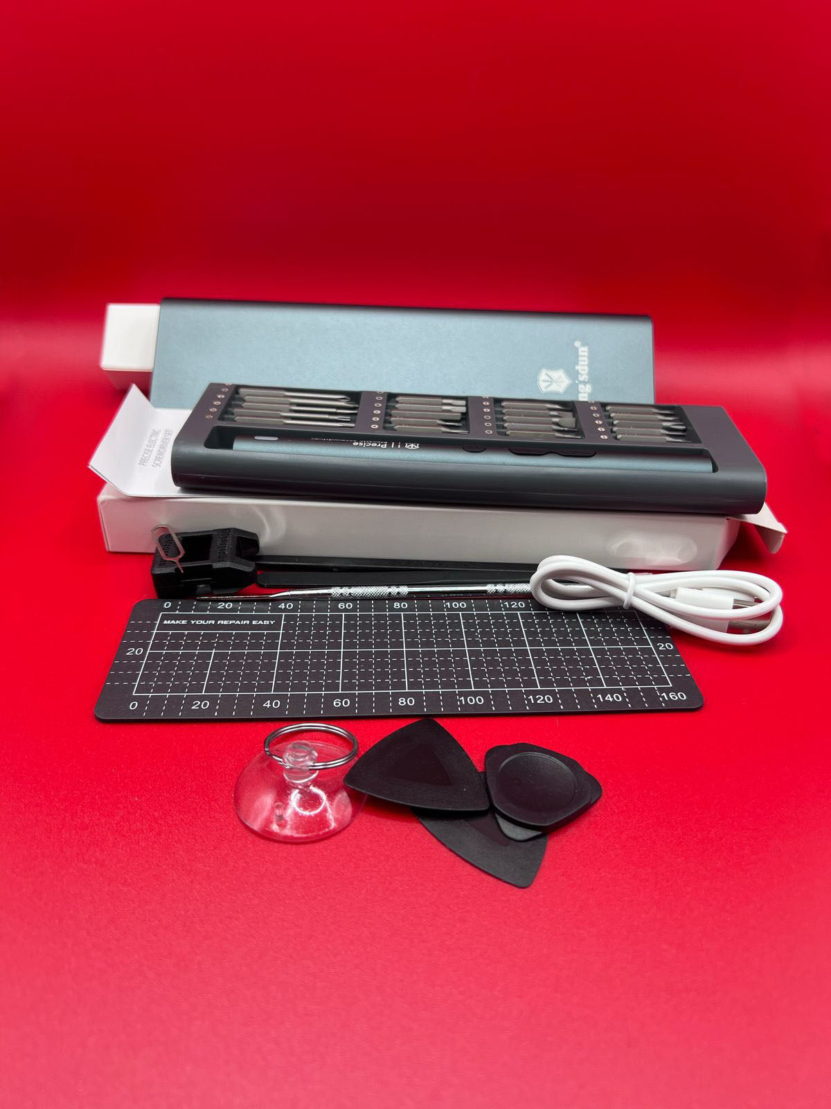 Destornillador Electrico de Precisión para computadores 62 piezas