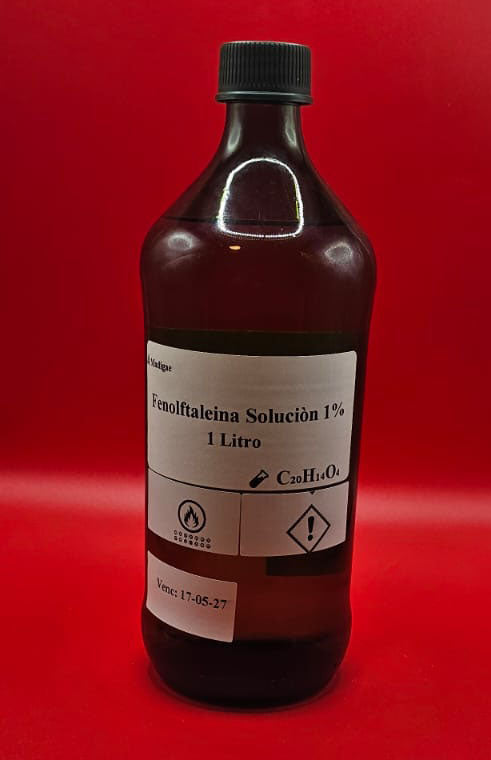 Fenolftaleina 1% Litro