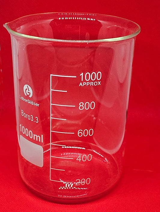 Vaso Precipitado Borosilicato 1000 ml