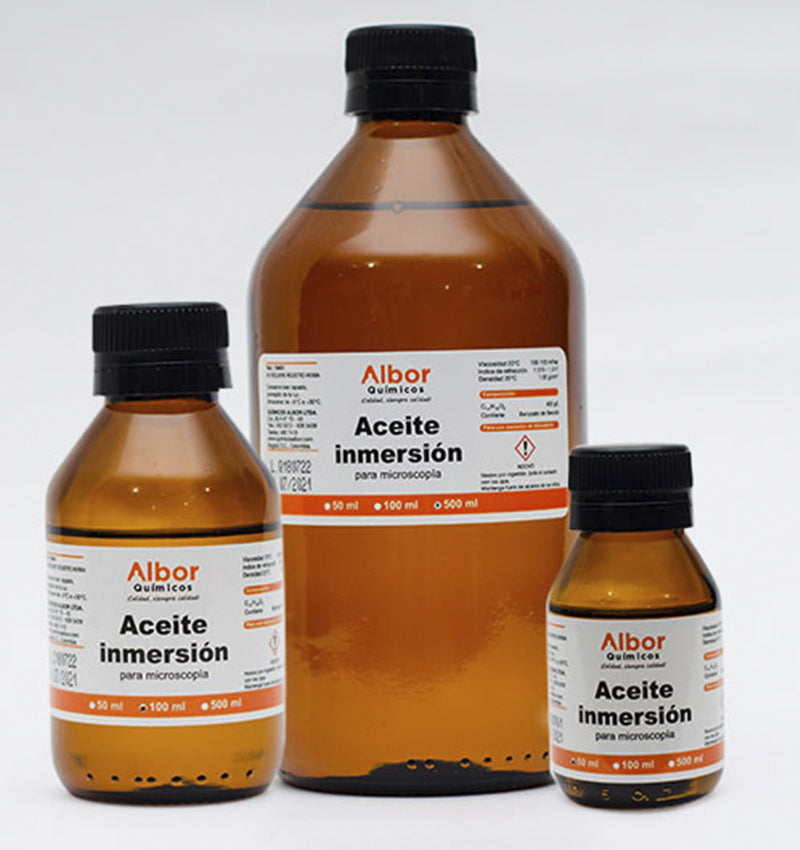 Aceite microscopía 125ml