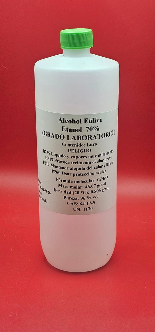 Alcohol Etílico (Etanol 70%)