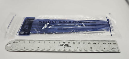 Asas Calibradas 10 Microlitros esteriles Pack 20 unidades