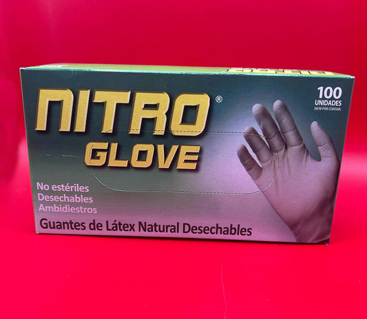 Guantes de Latex caja 100 unidades Tallas S-M-L