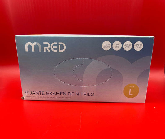 Guantes de Nitrilo caja 100 unidades Tallas S-M-L
